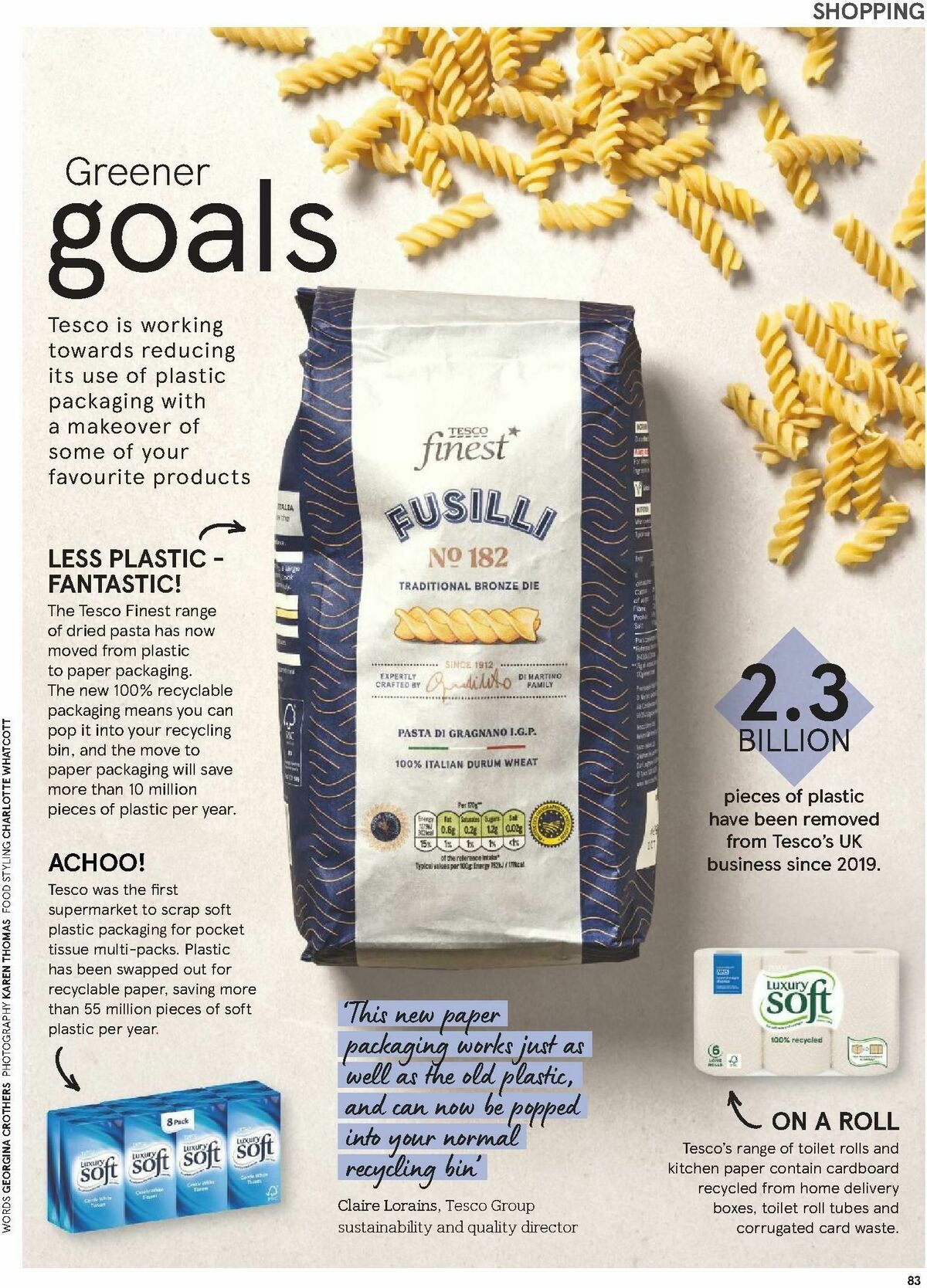 TESCO Magazine April Offers from 1 April