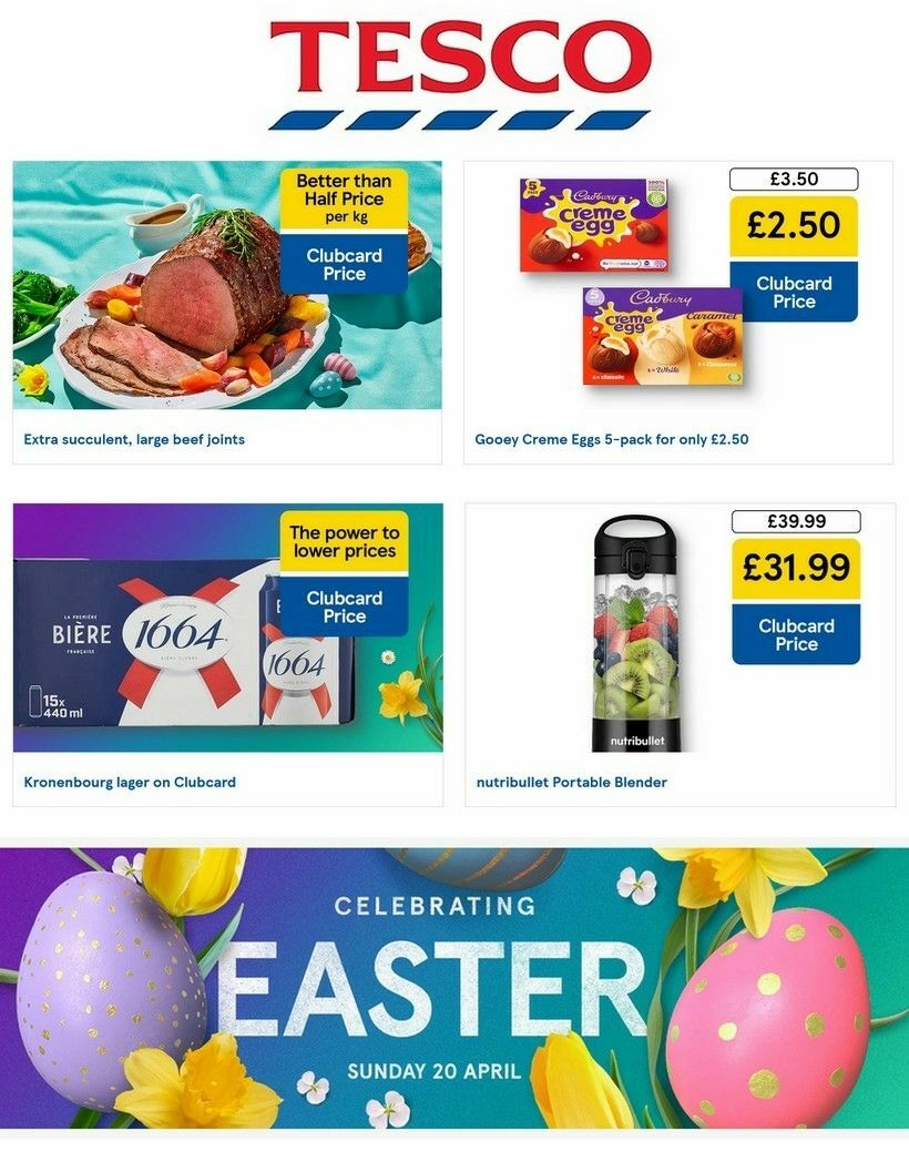 TESCO Offers from 10 April