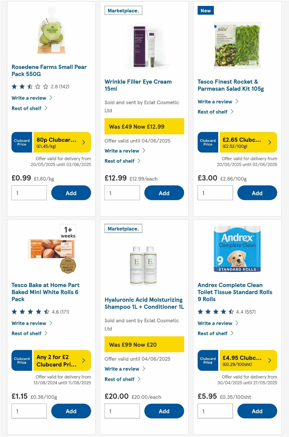 TESCO Offers from 22 May
