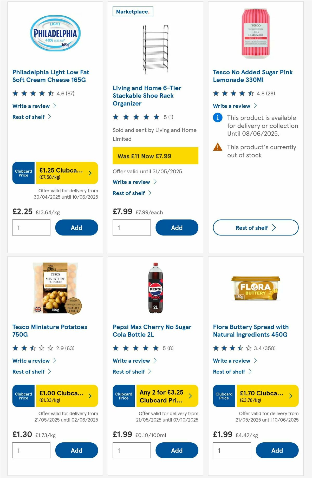 TESCO Offers from 22 May