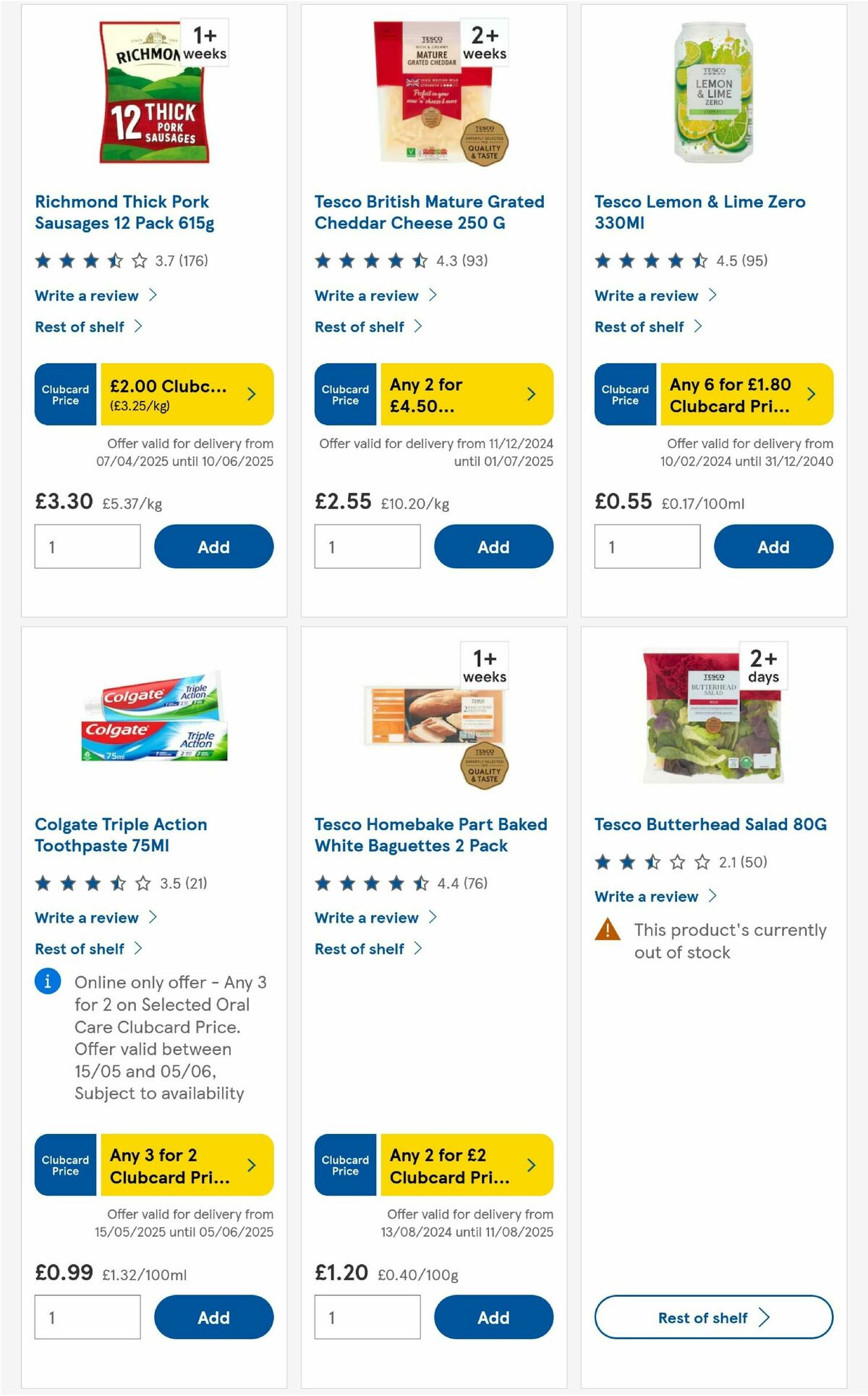 TESCO Offers from 22 May