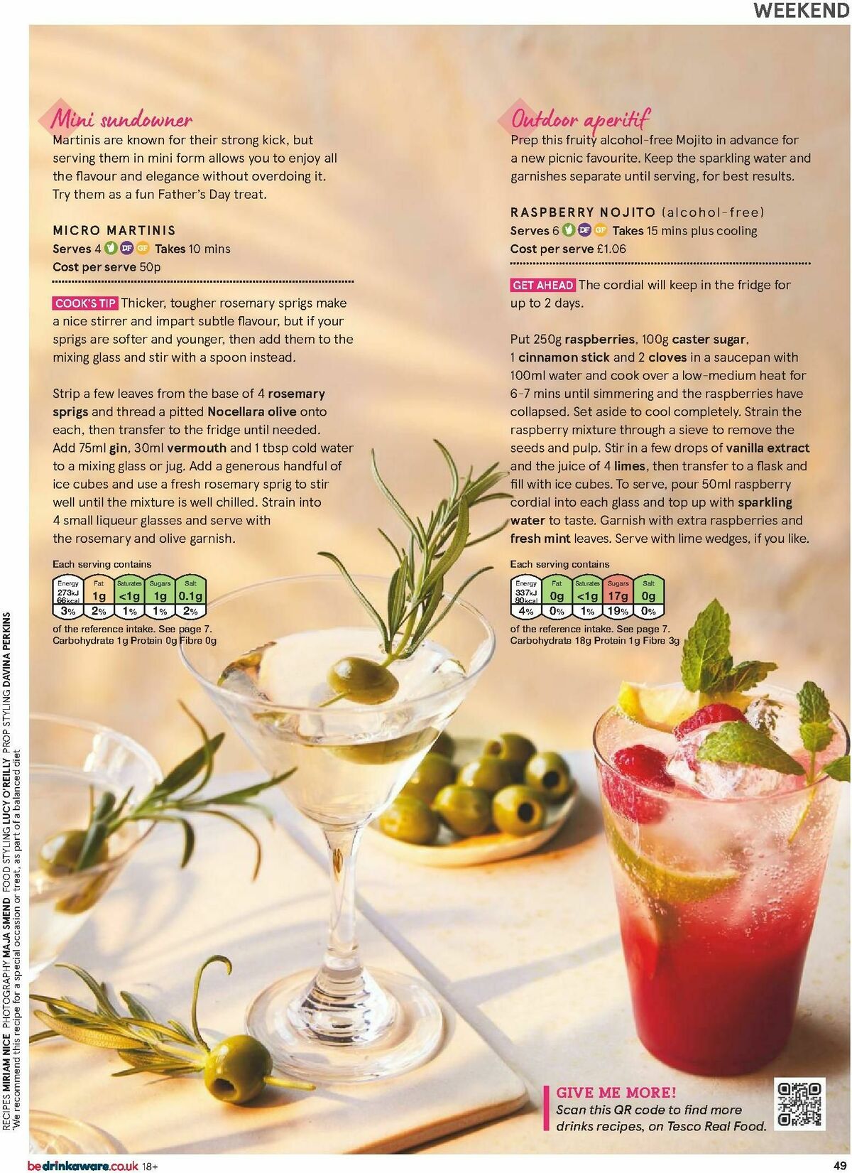 TESCO Magazine June Offers from 1 June
