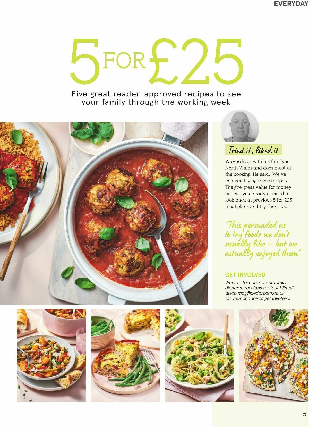 TESCO Magazine June Offers from 1 June