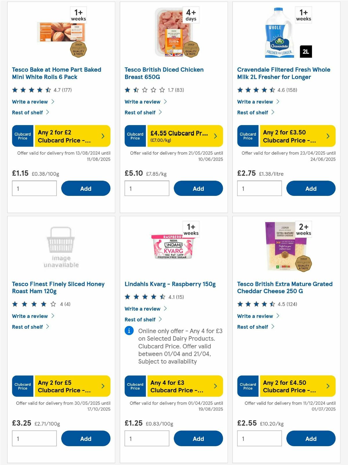 TESCO Offers from 5 June