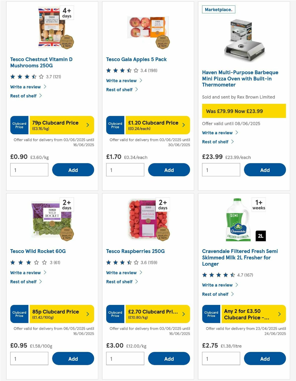 TESCO Offers from 5 June