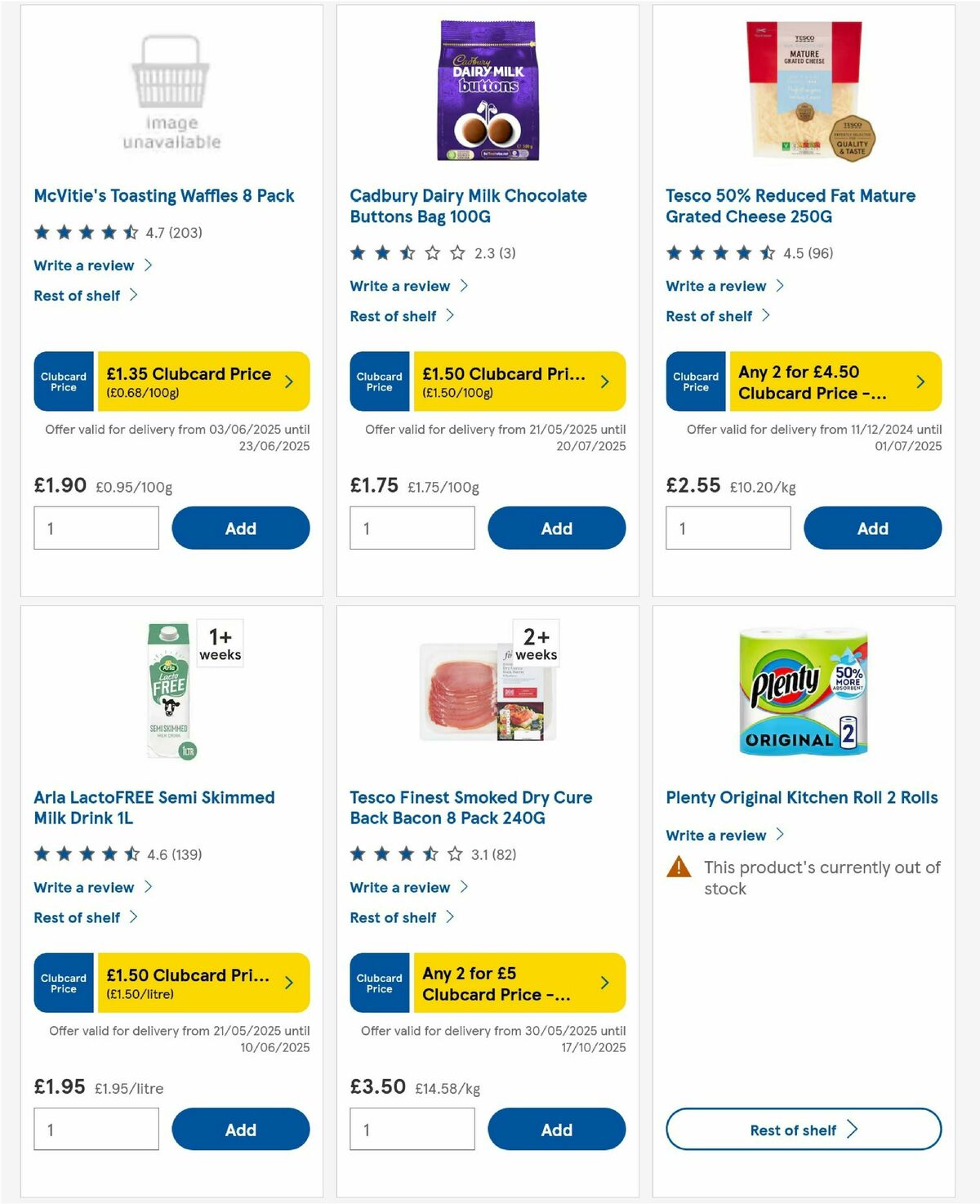 TESCO Offers from 5 June