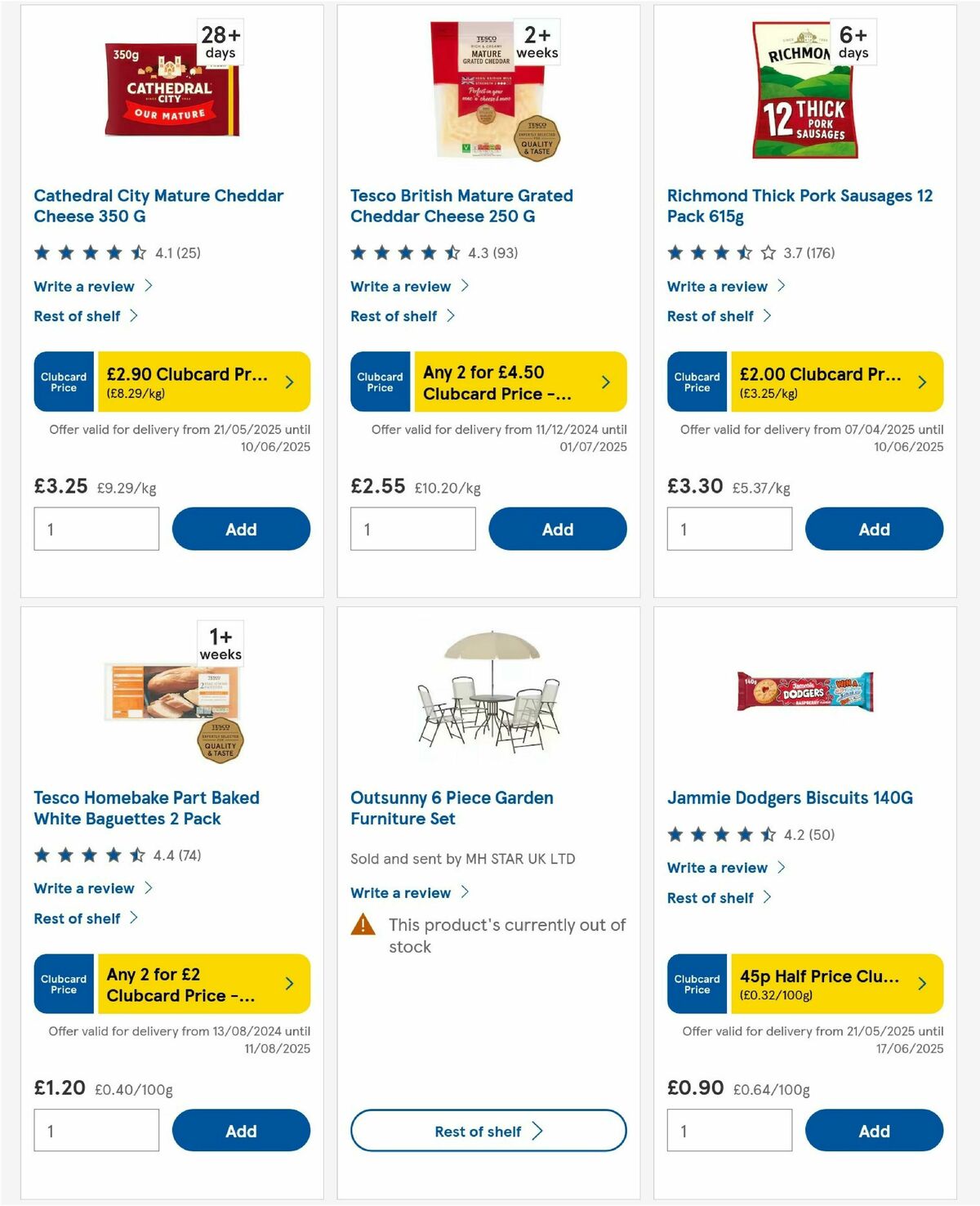 TESCO Offers from 5 June