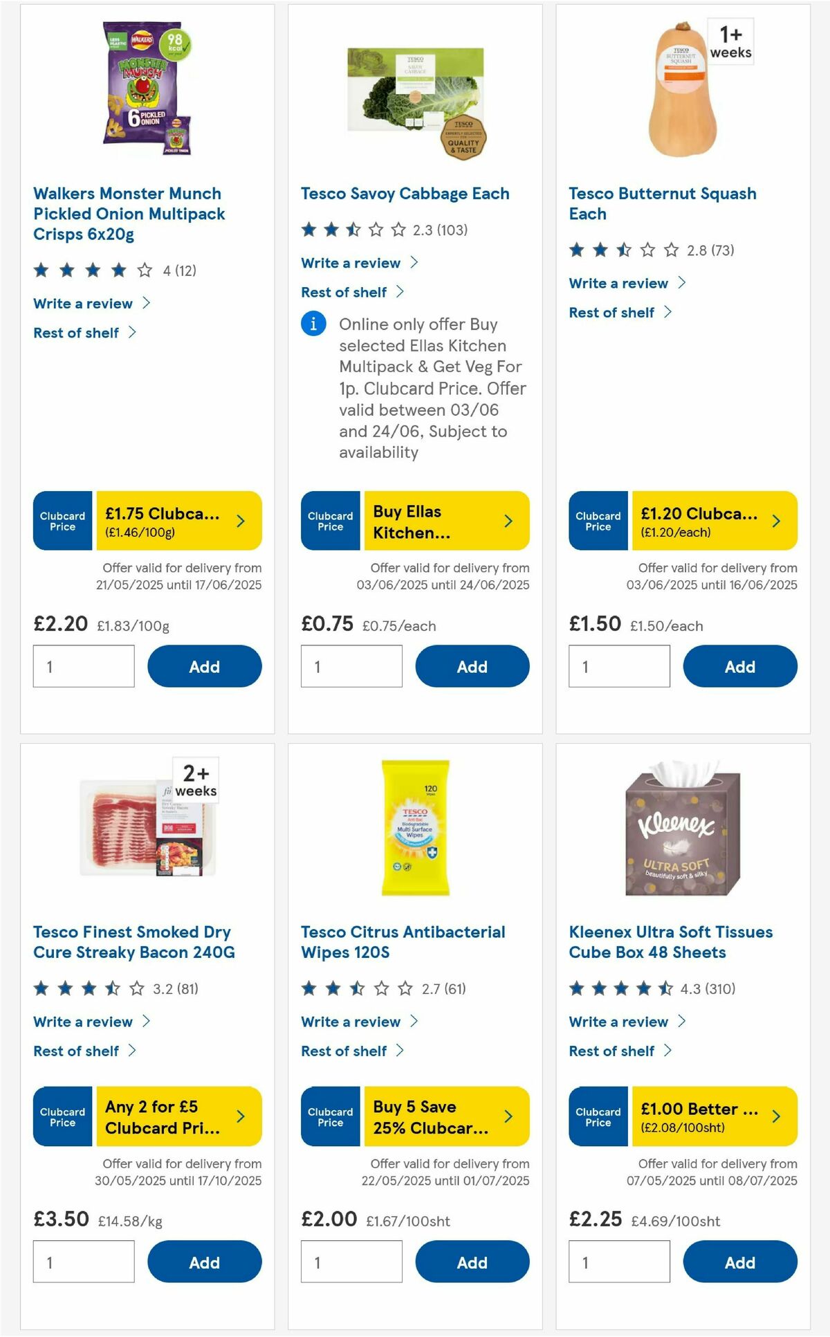 TESCO Offers from 12 June