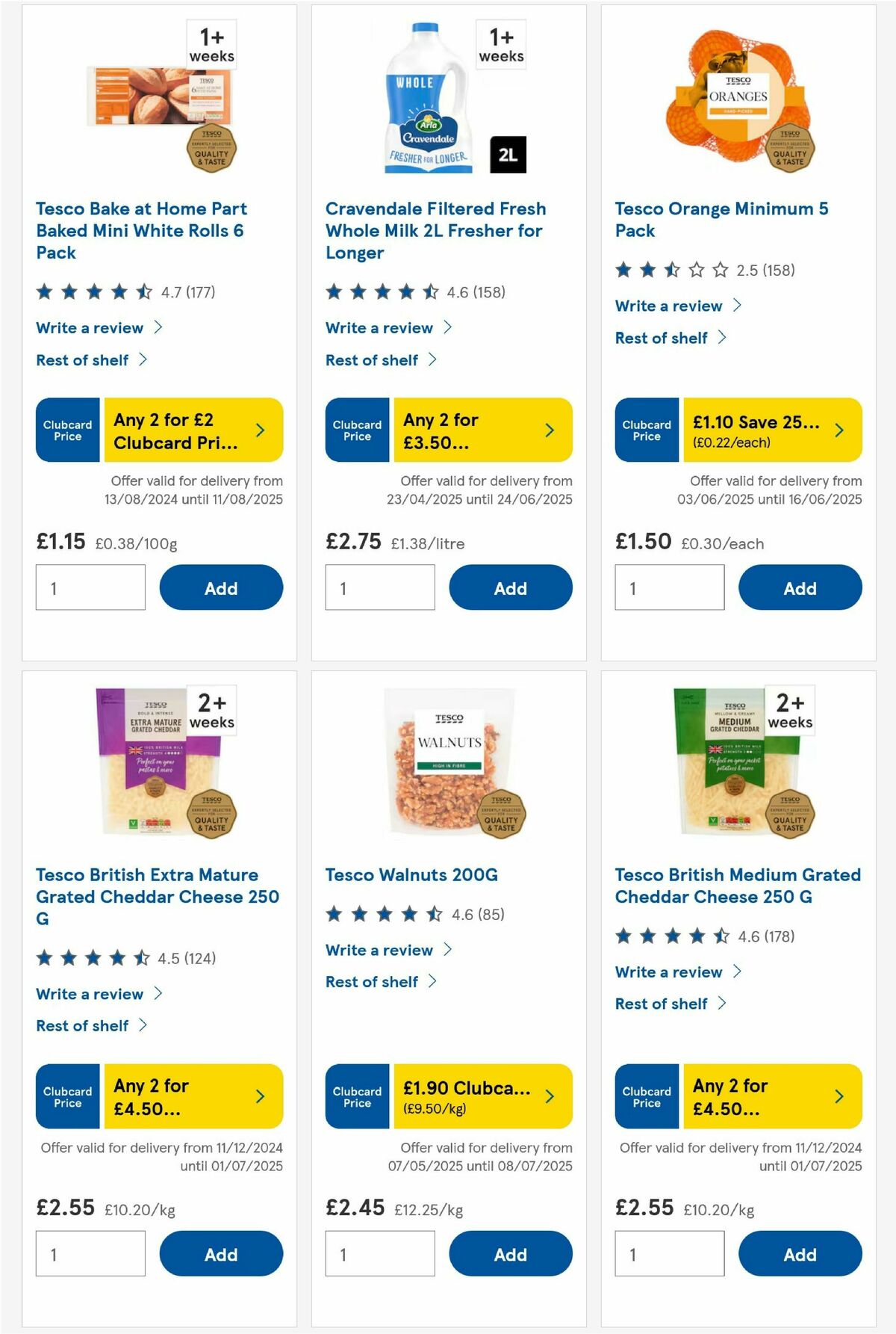 TESCO Offers from 12 June