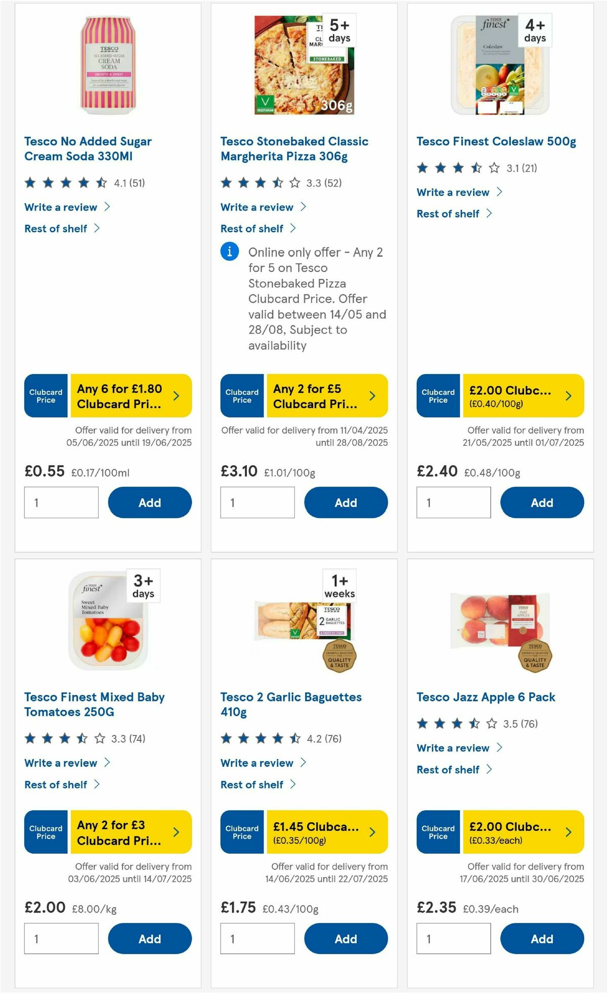 TESCO Offers from 19 June