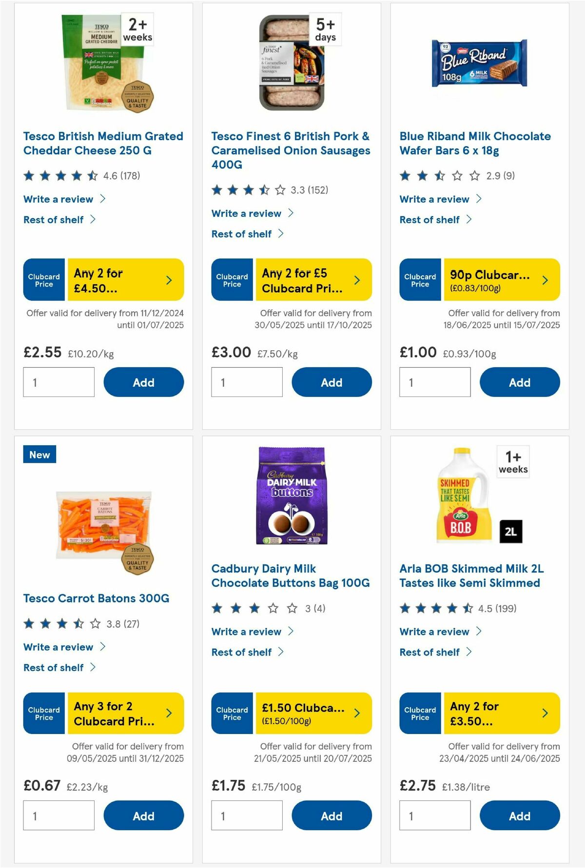 TESCO Offers from 19 June
