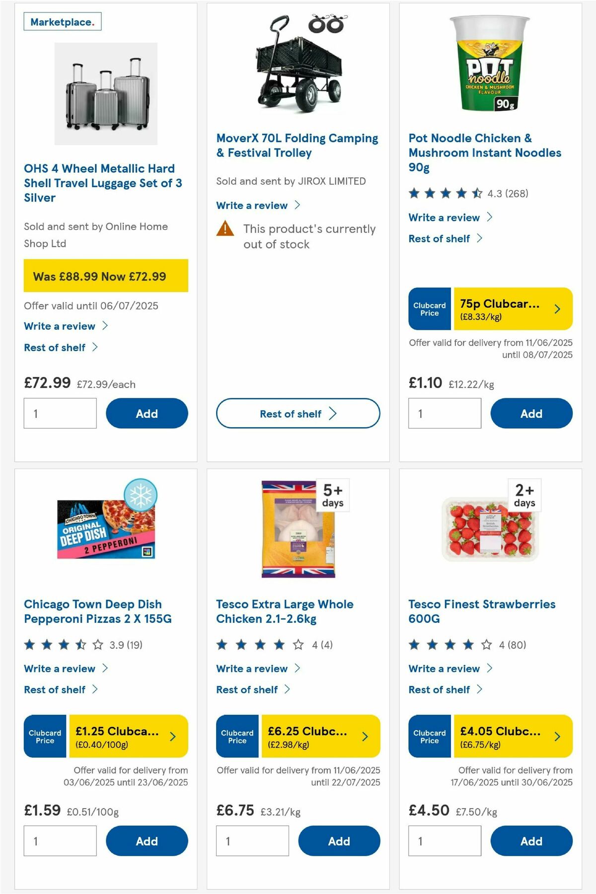 TESCO Offers from 19 June