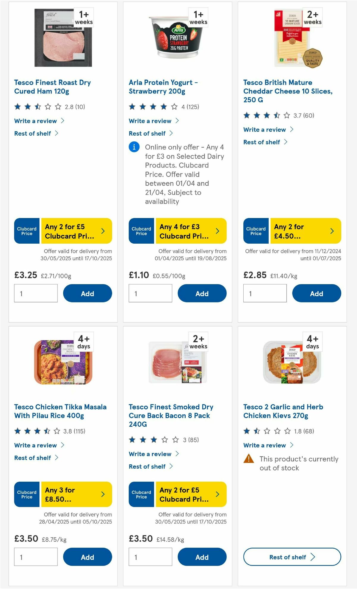 TESCO Offers from 19 June