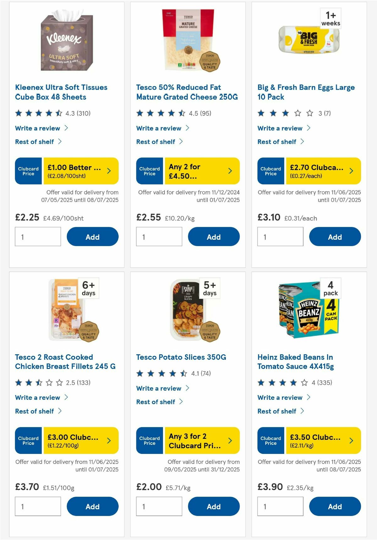TESCO Offers from 19 June
