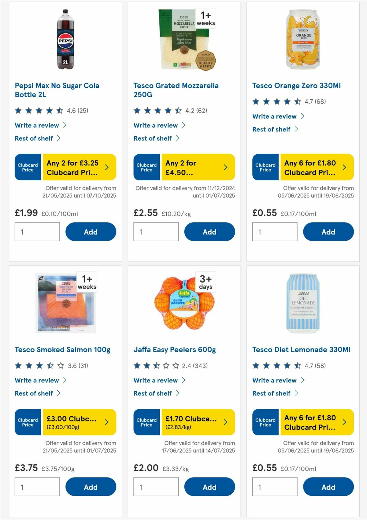 TESCO Offers from 19 June