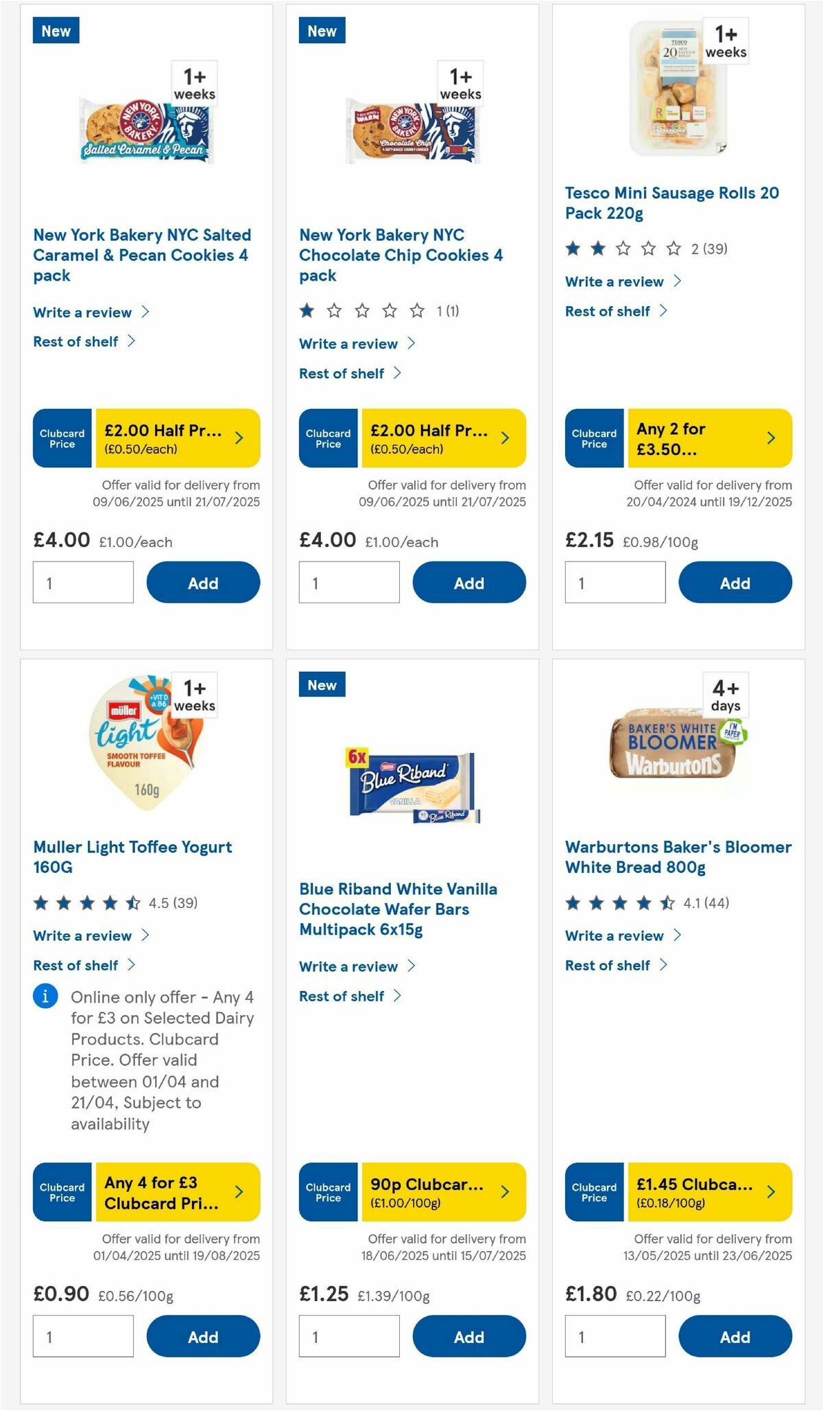 TESCO Offers from 19 June