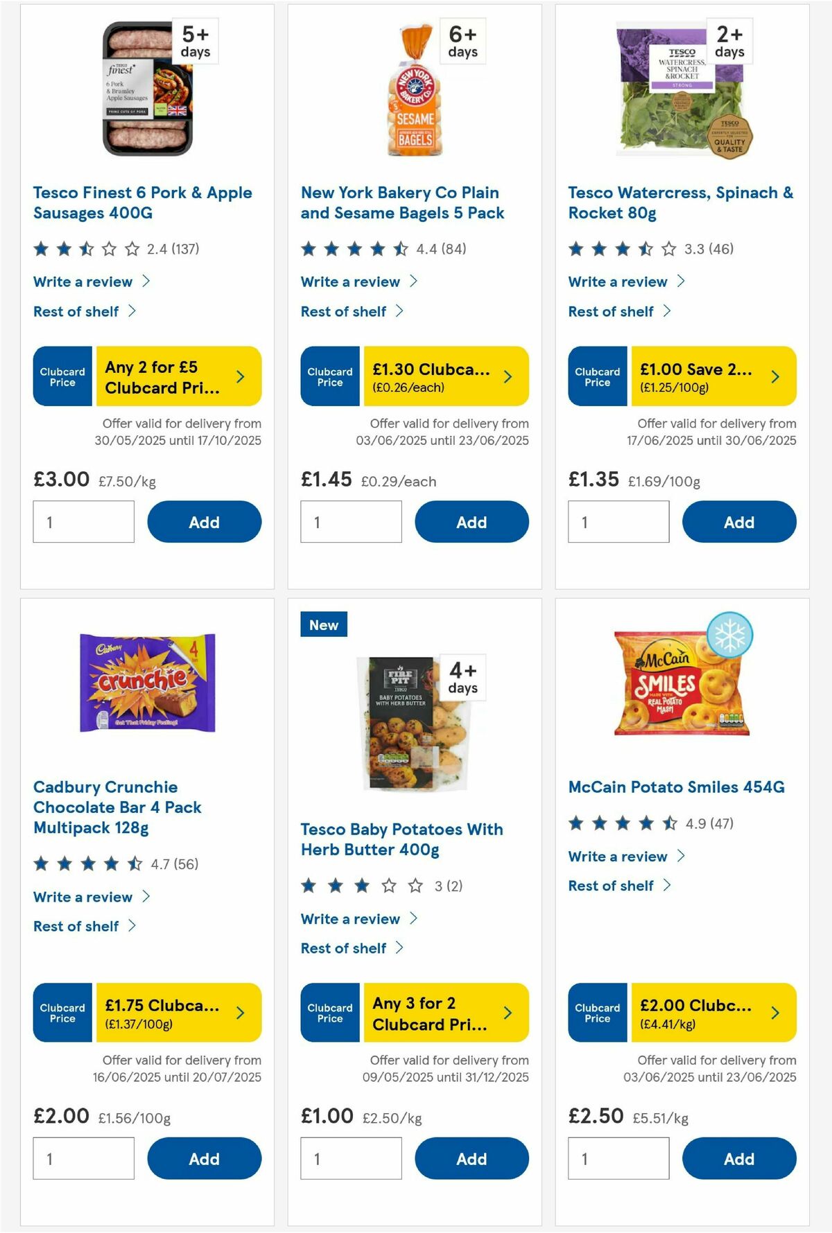 TESCO Offers from 19 June