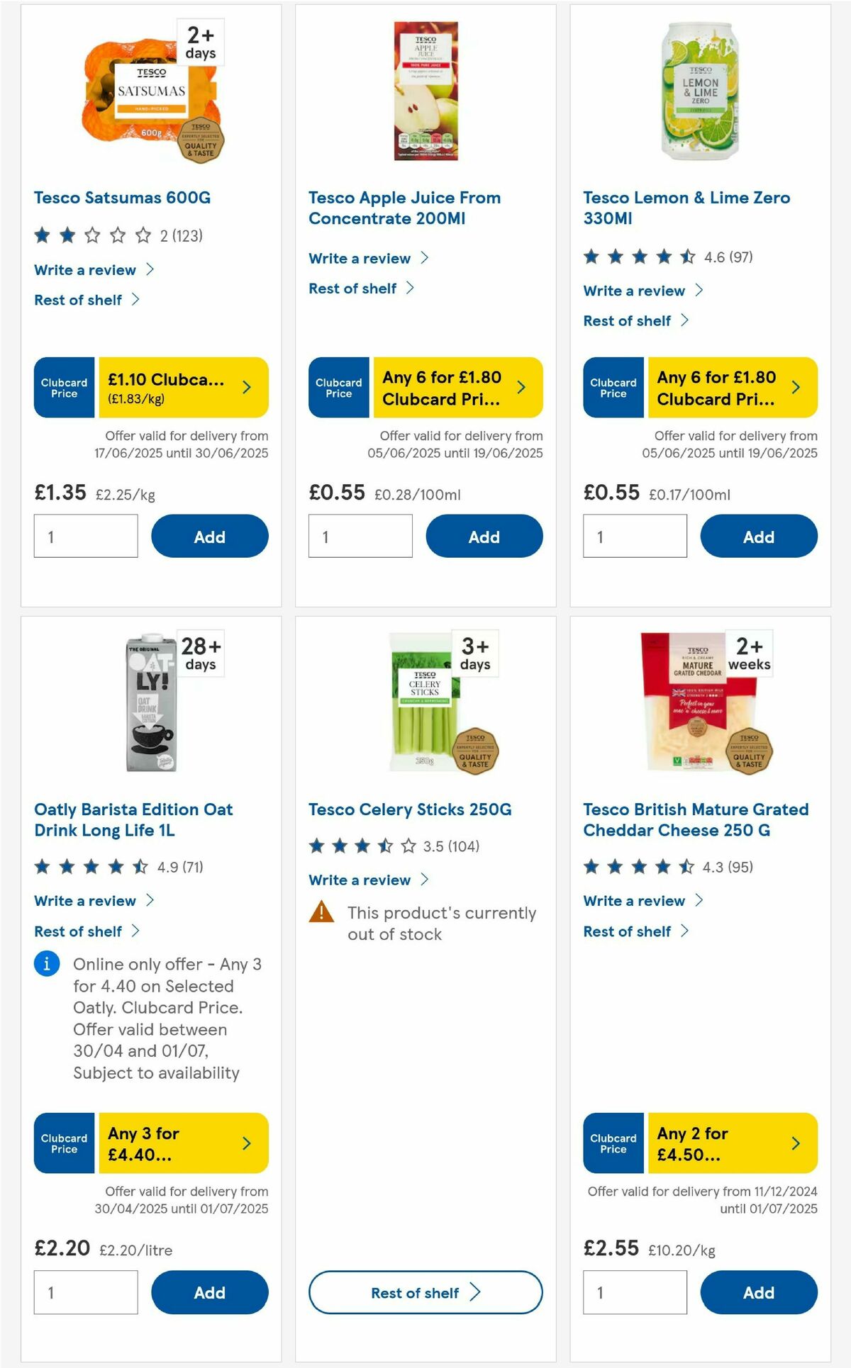 TESCO Offers from 19 June