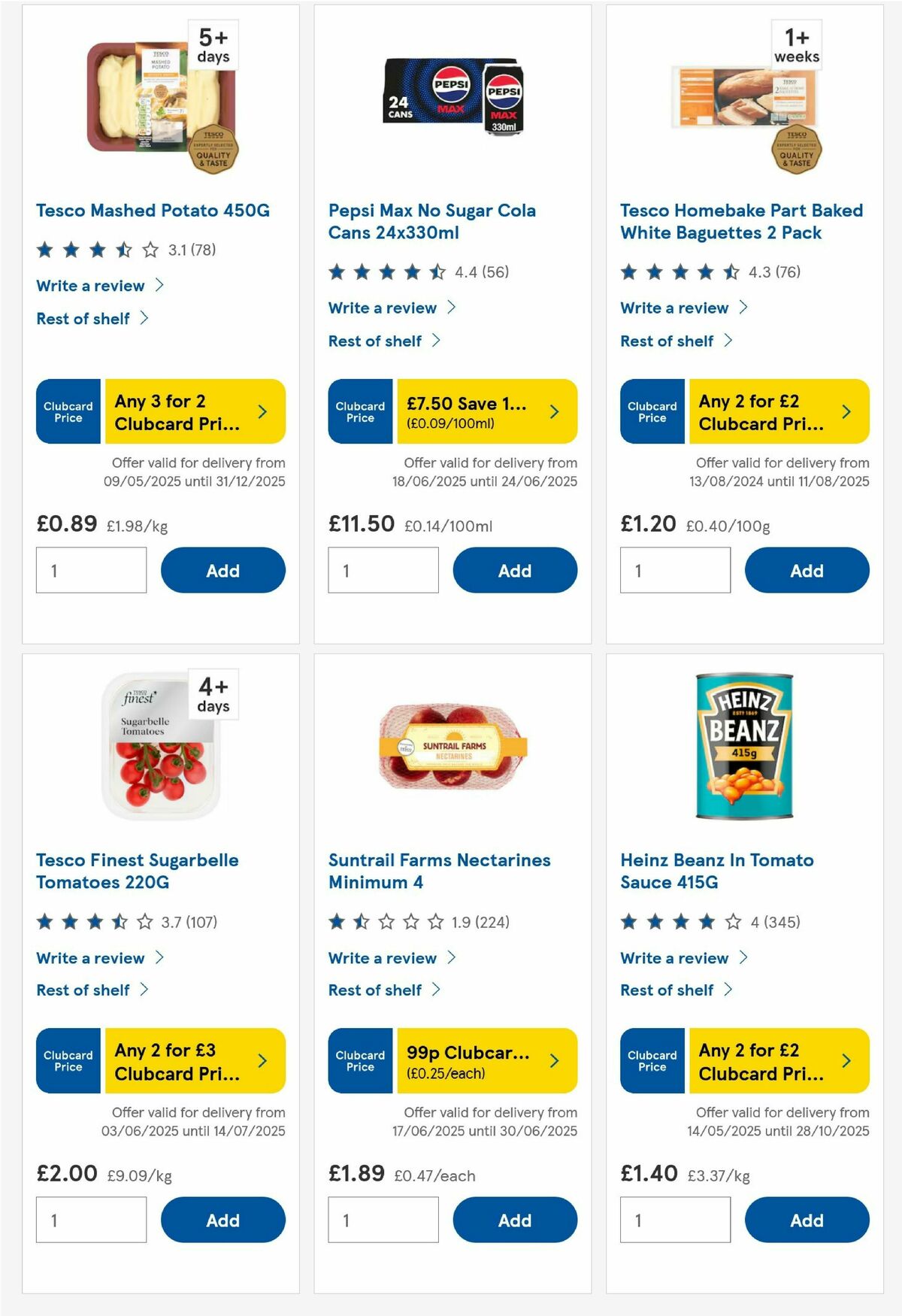 TESCO Offers from 19 June