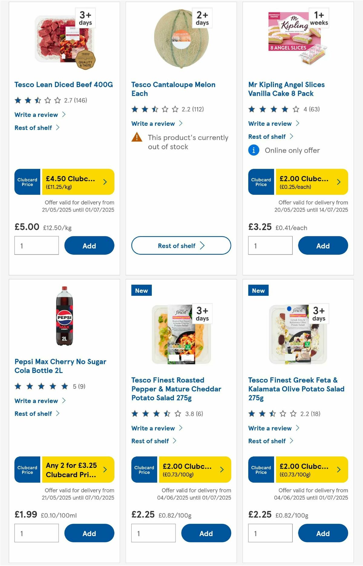 TESCO Offers from 26 June