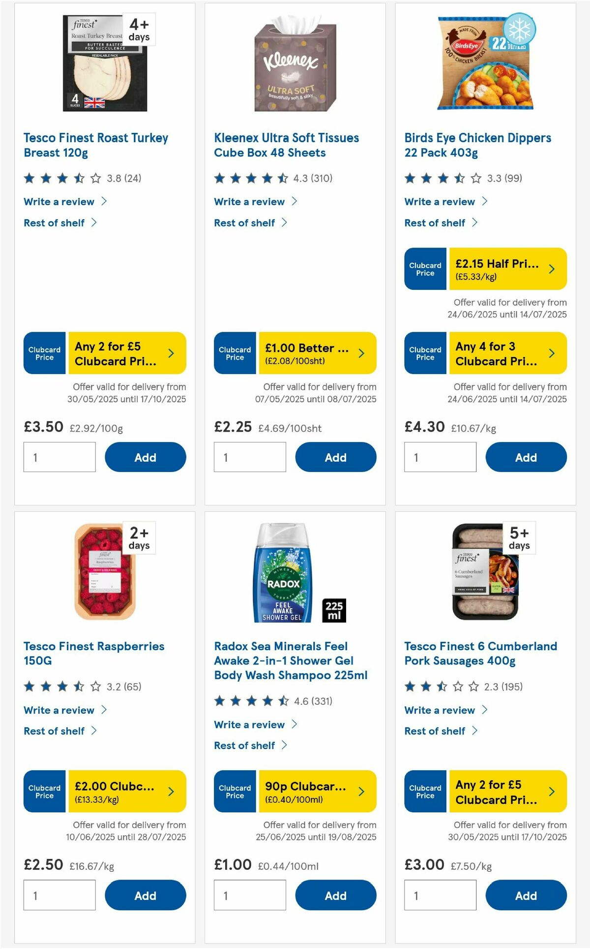 TESCO Offers from 26 June