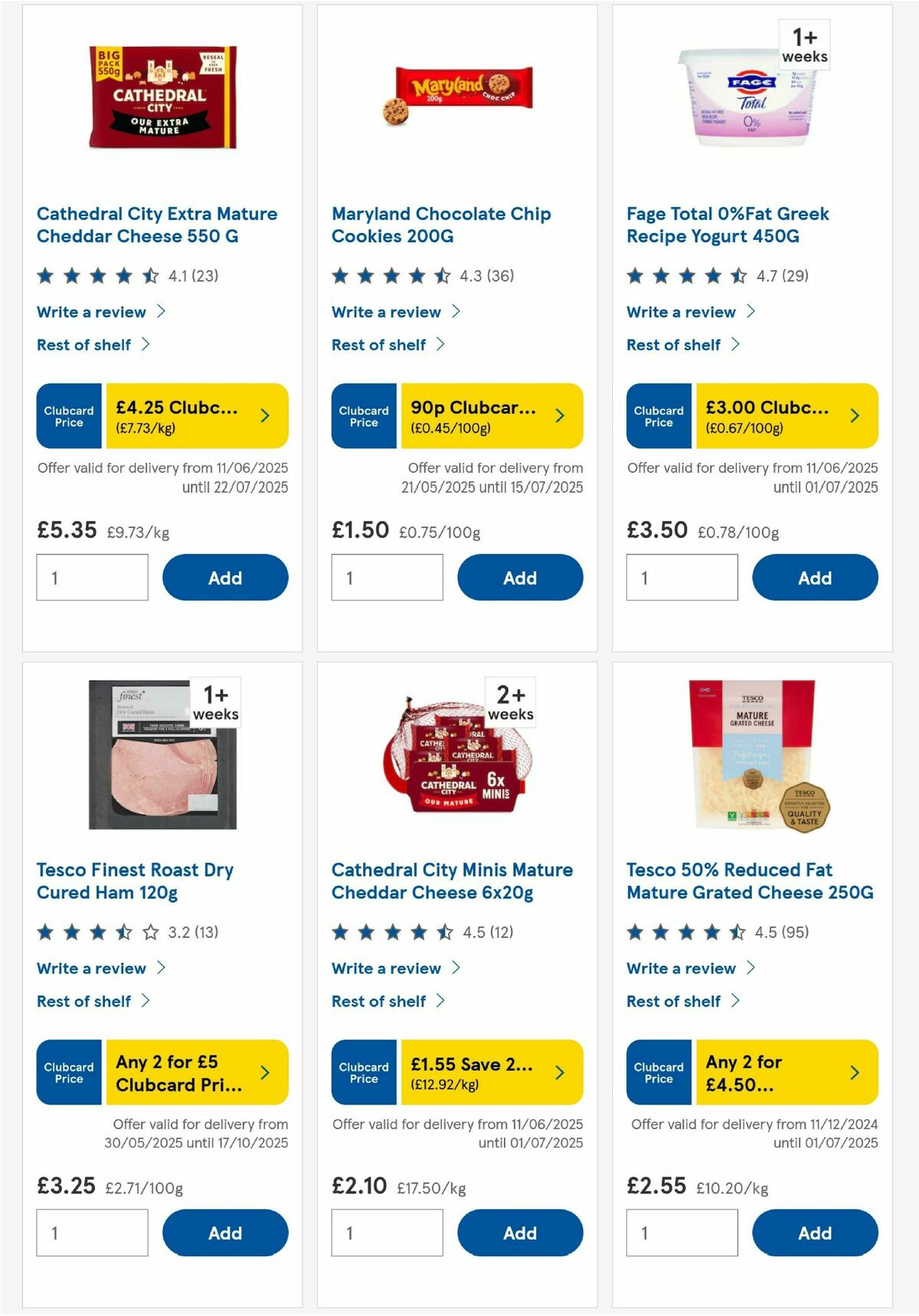 TESCO Offers from 26 June