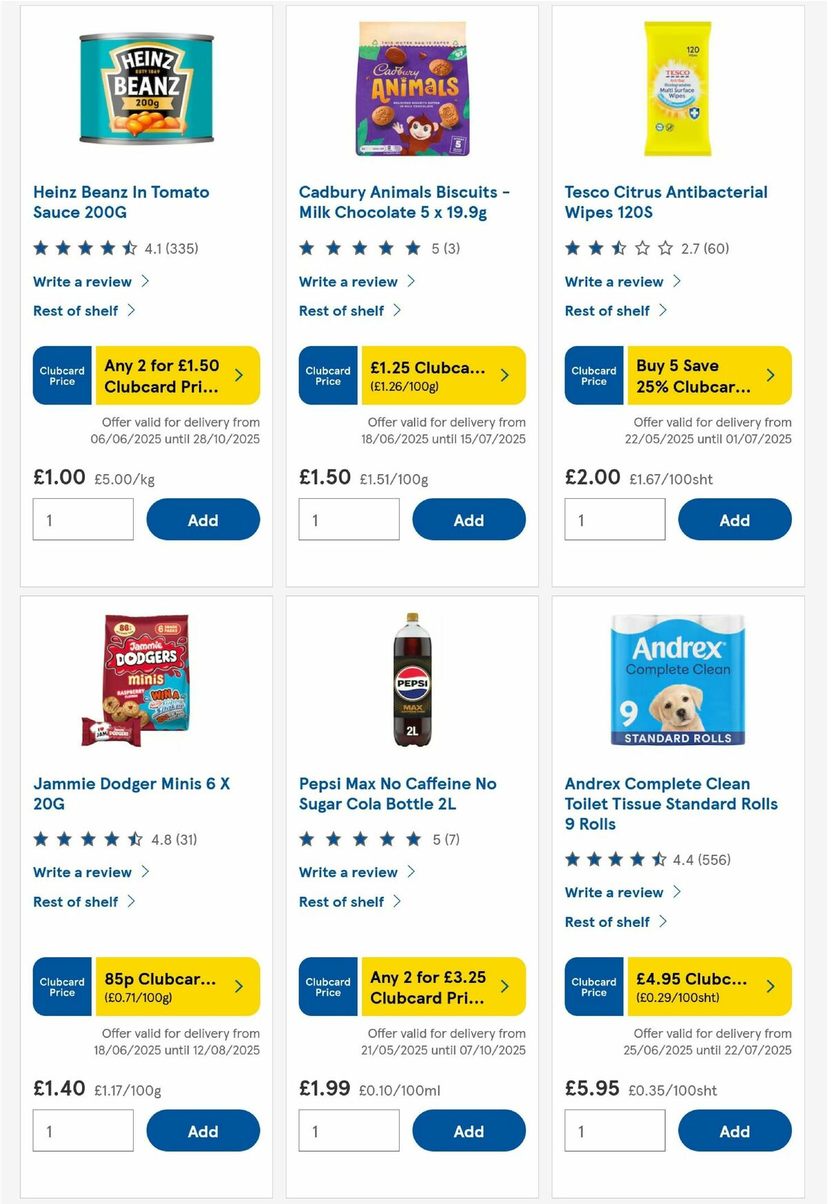 TESCO Offers from 26 June
