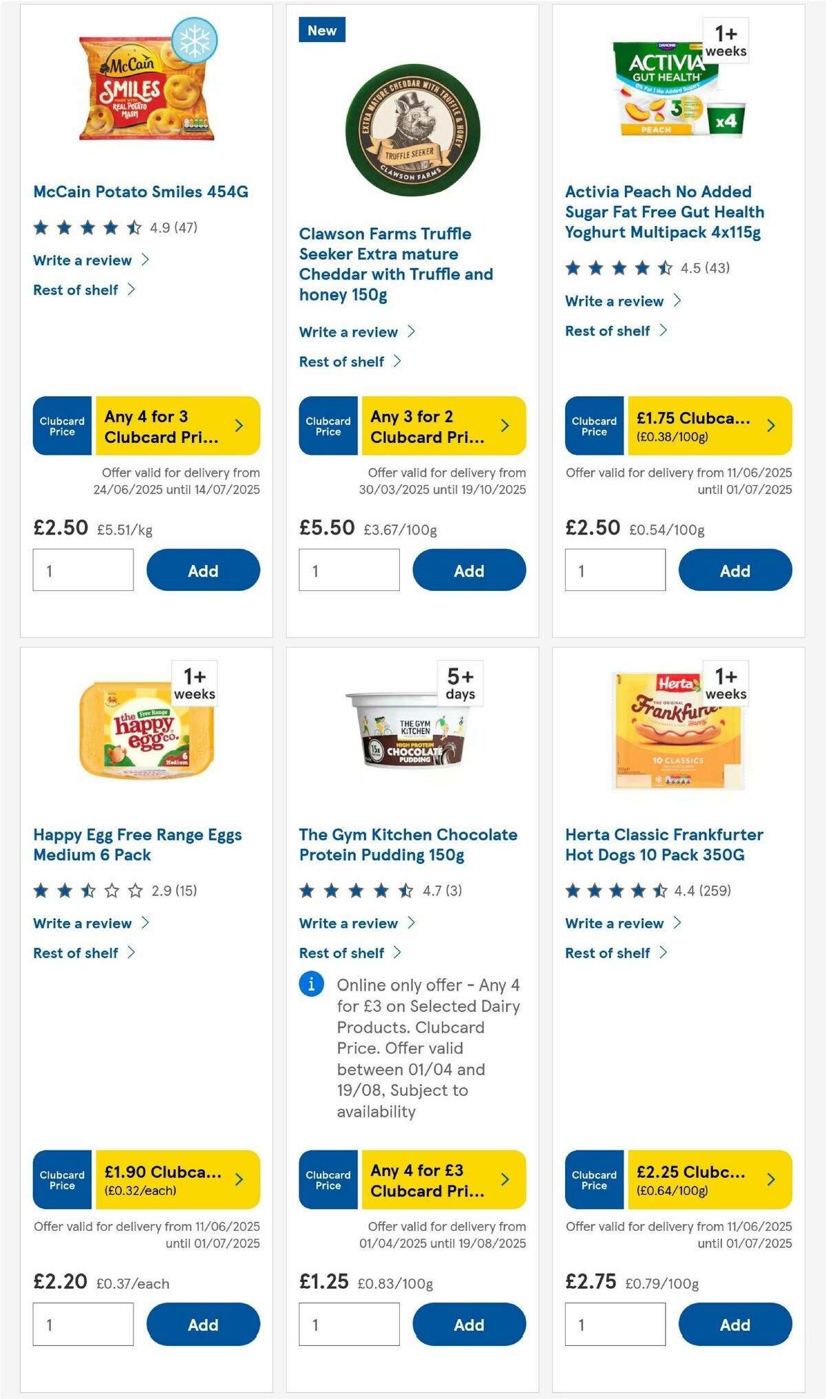 TESCO Offers from 26 June