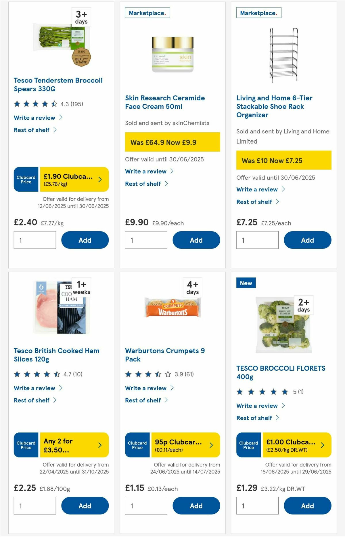 TESCO Offers from 26 June