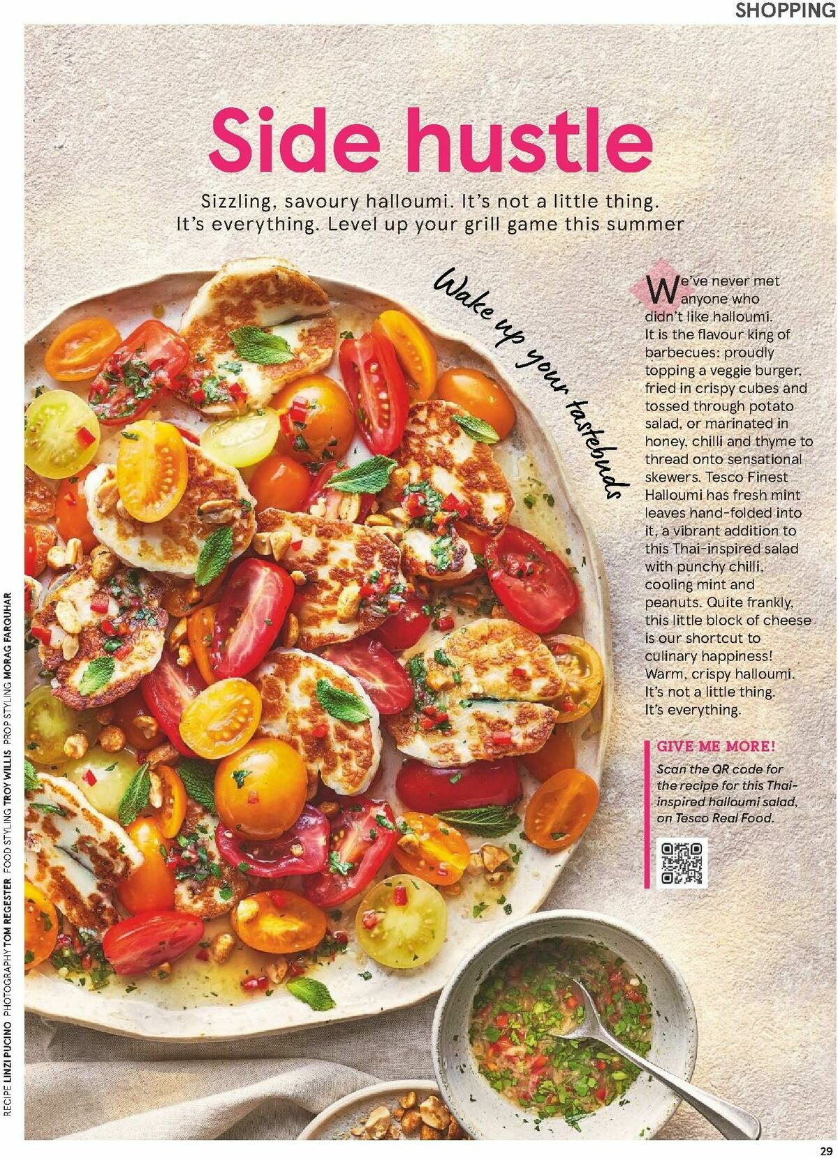 TESCO Magazine July/August Offers from 15 July