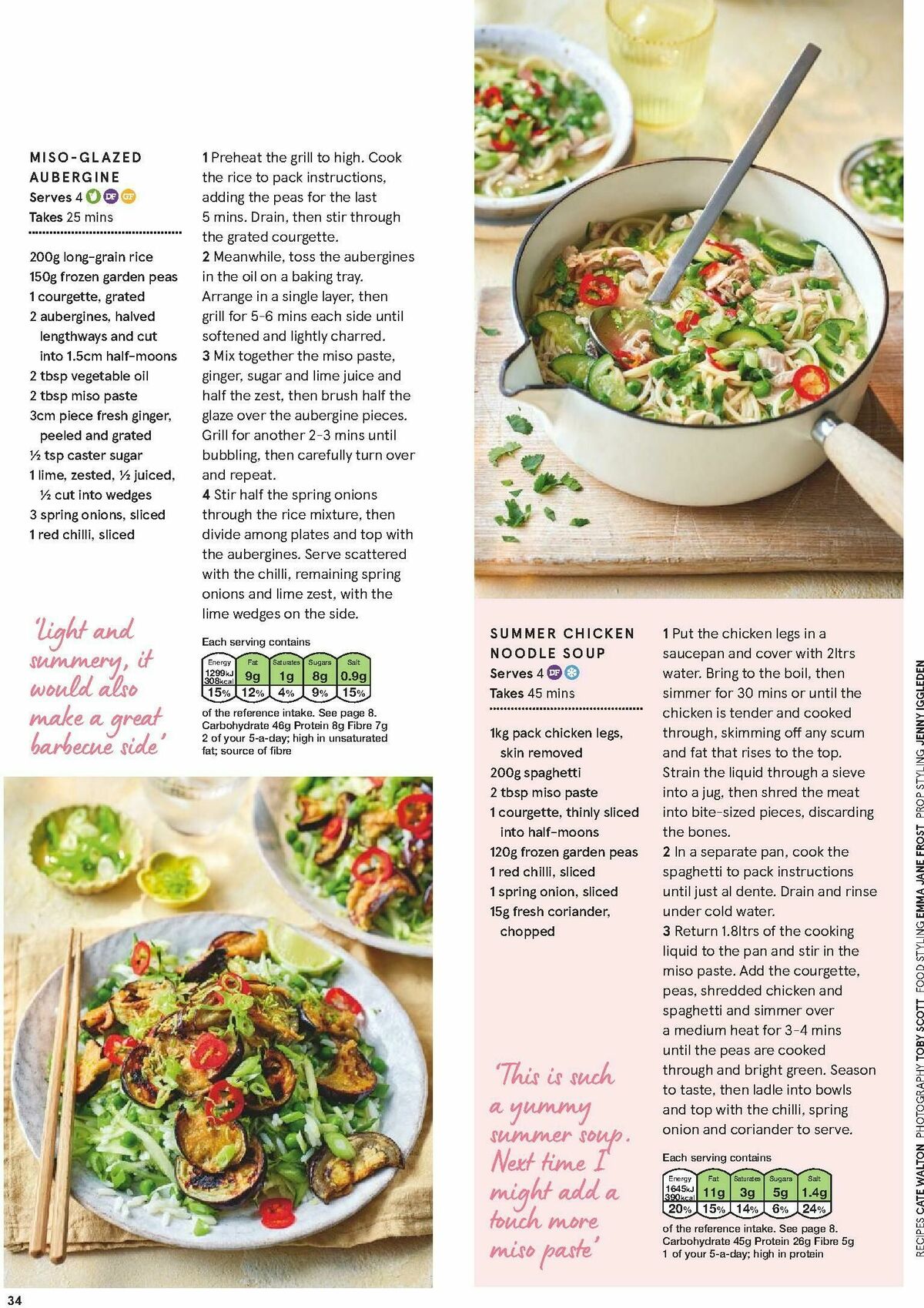 TESCO Magazine July/August Offers from 15 July