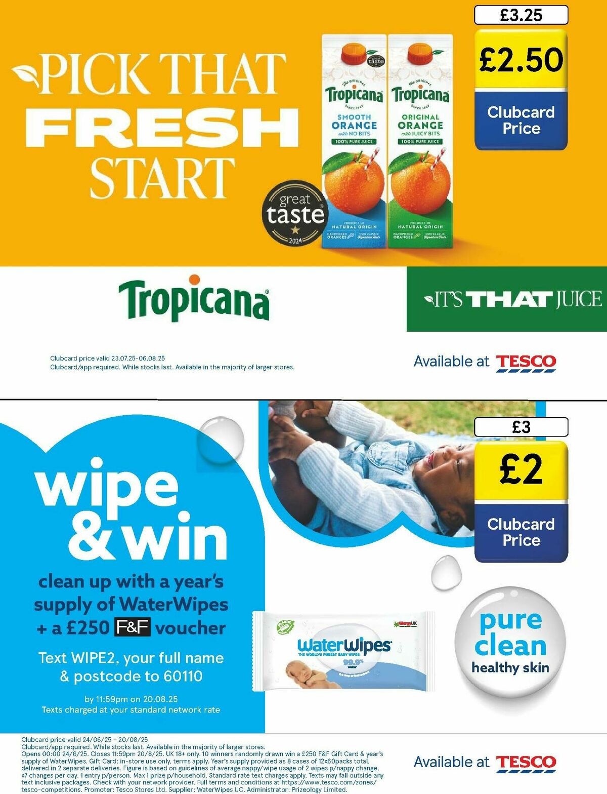 TESCO Magazine July/August Offers from 15 July