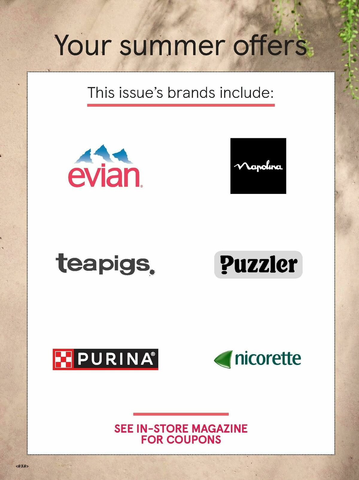 TESCO Magazine July/August Offers from 15 July