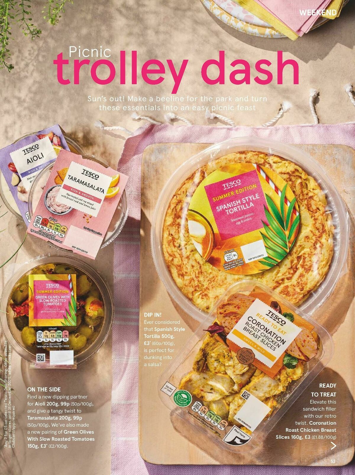 TESCO Magazine July/August Offers from 15 July