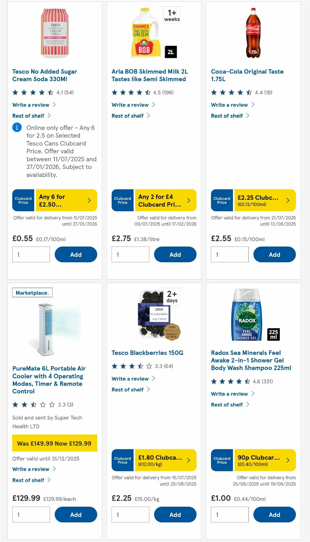 TESCO Offers from 24 July