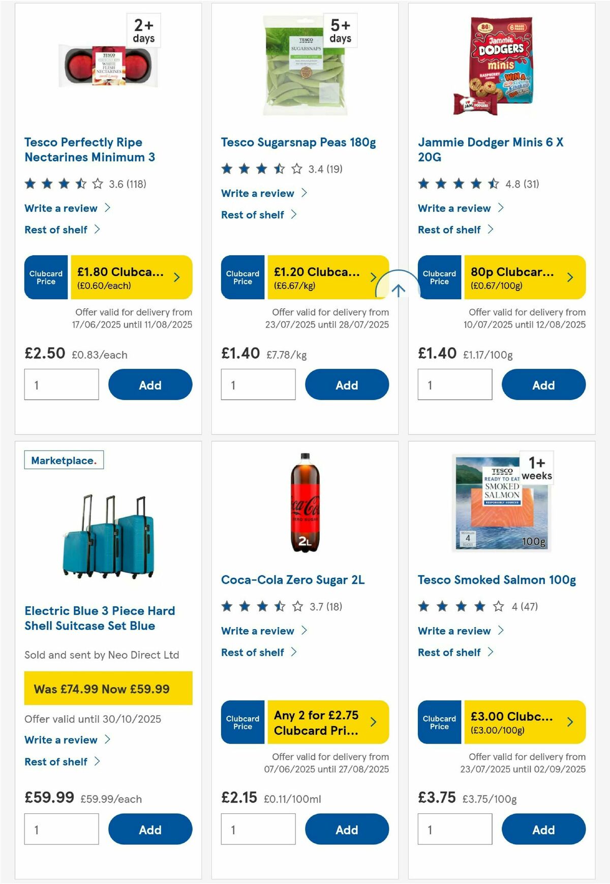 TESCO Offers from 24 July