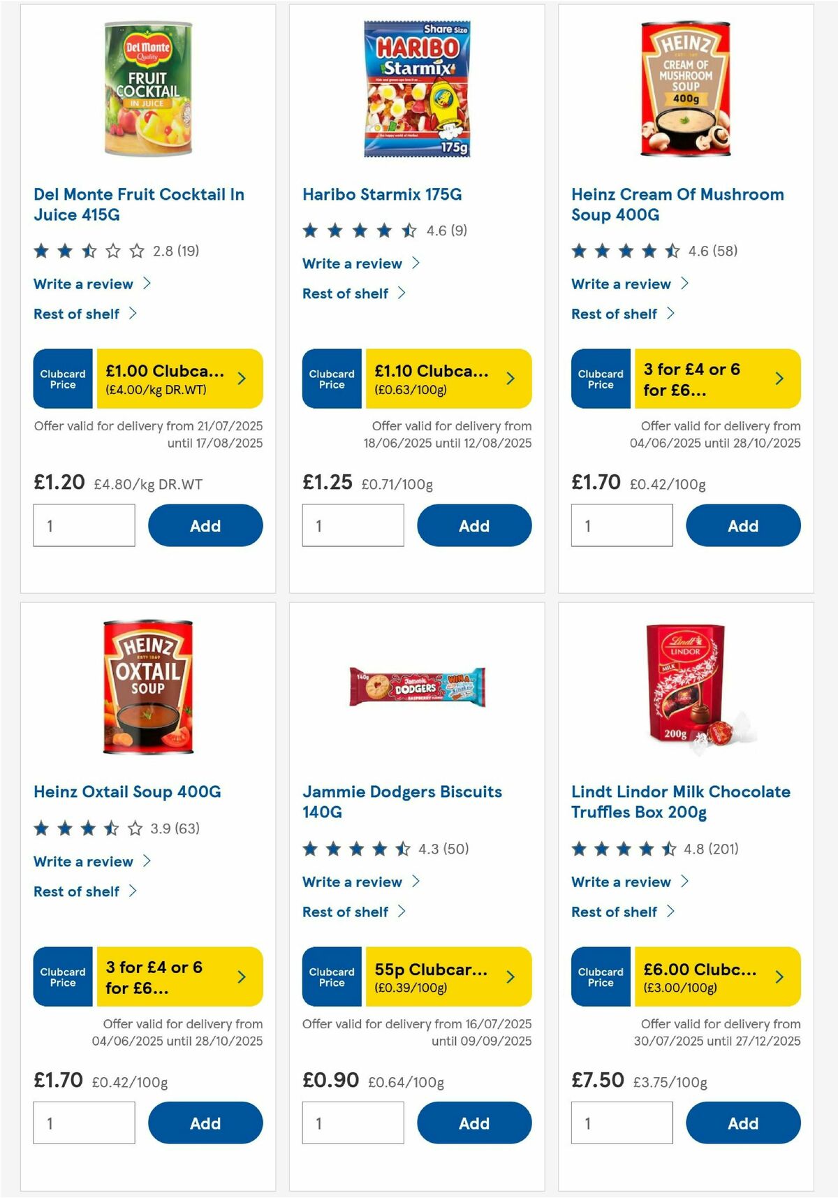 TESCO Offers from 31 July