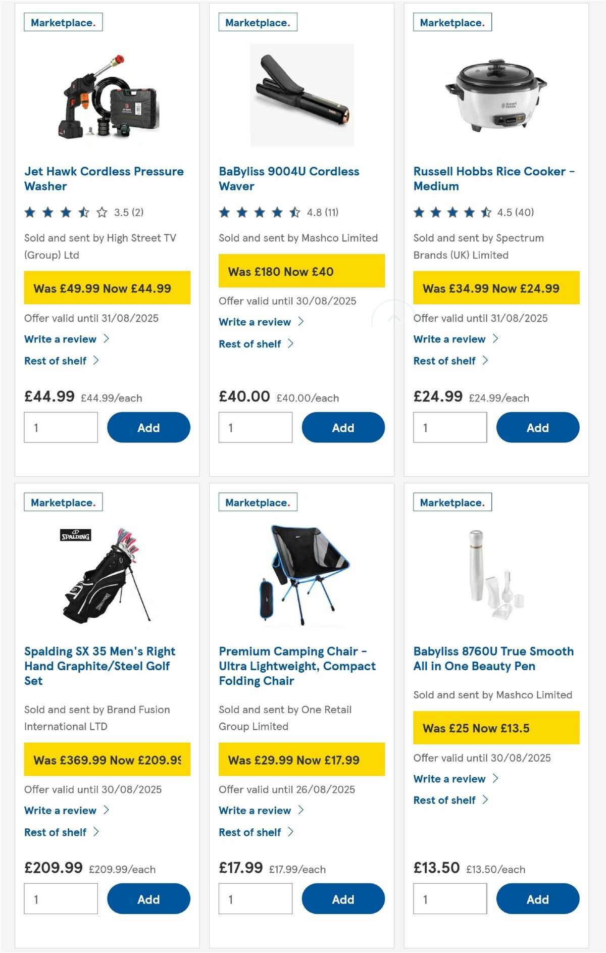 TESCO Offers from 14 August