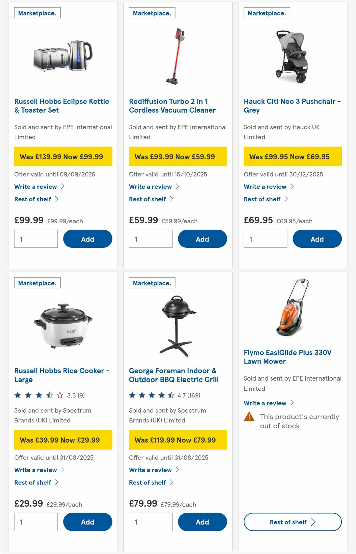 TESCO Offers from 14 August