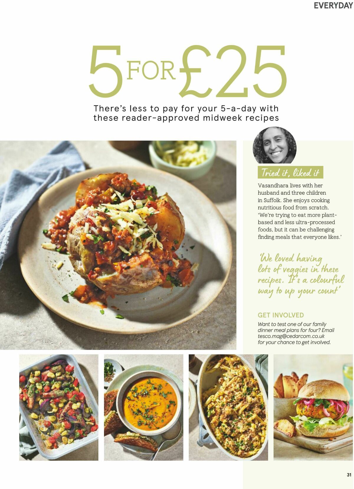 TESCO Magazine September Offers from 1 September