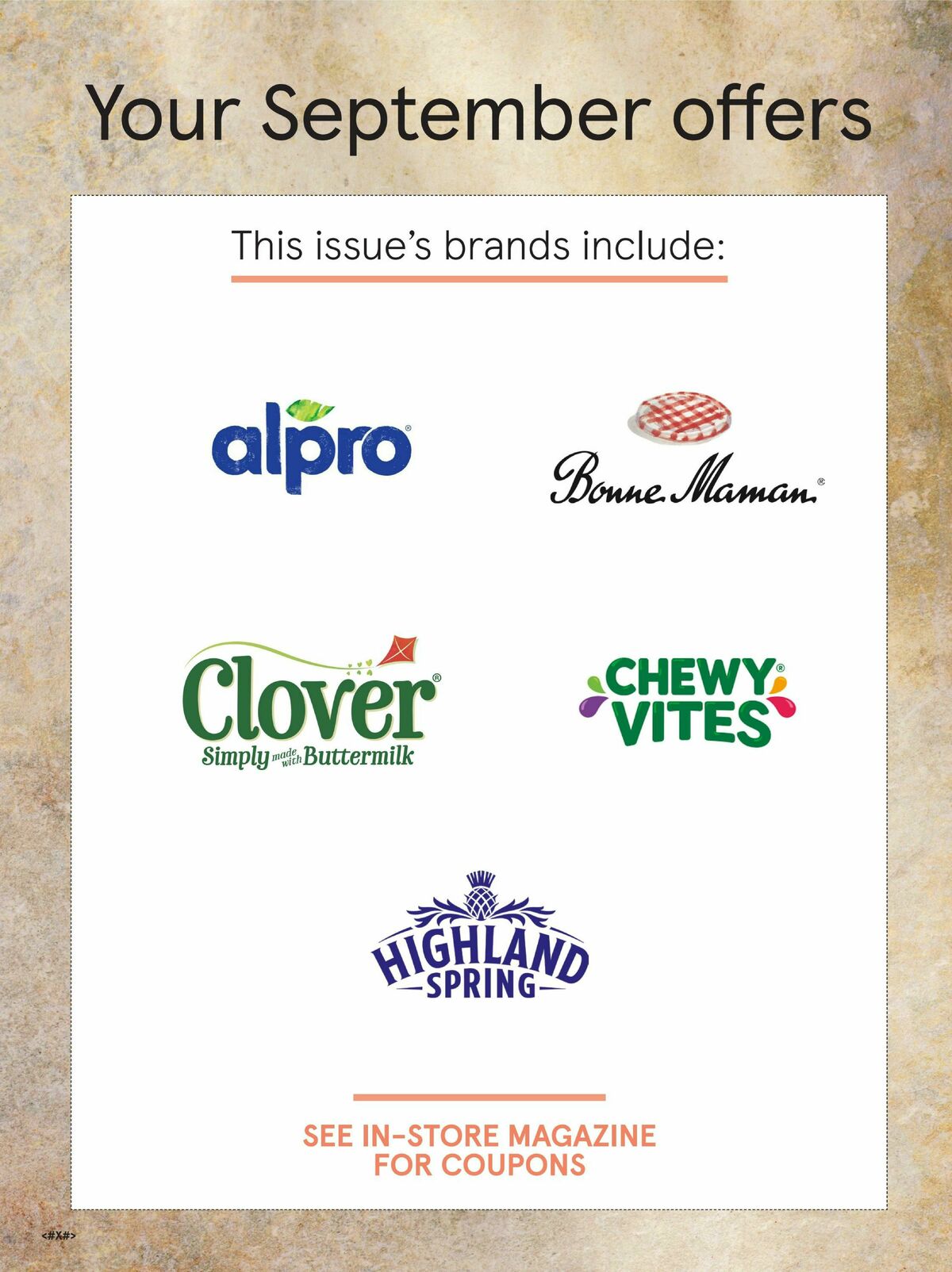 TESCO Magazine September Offers from 1 September