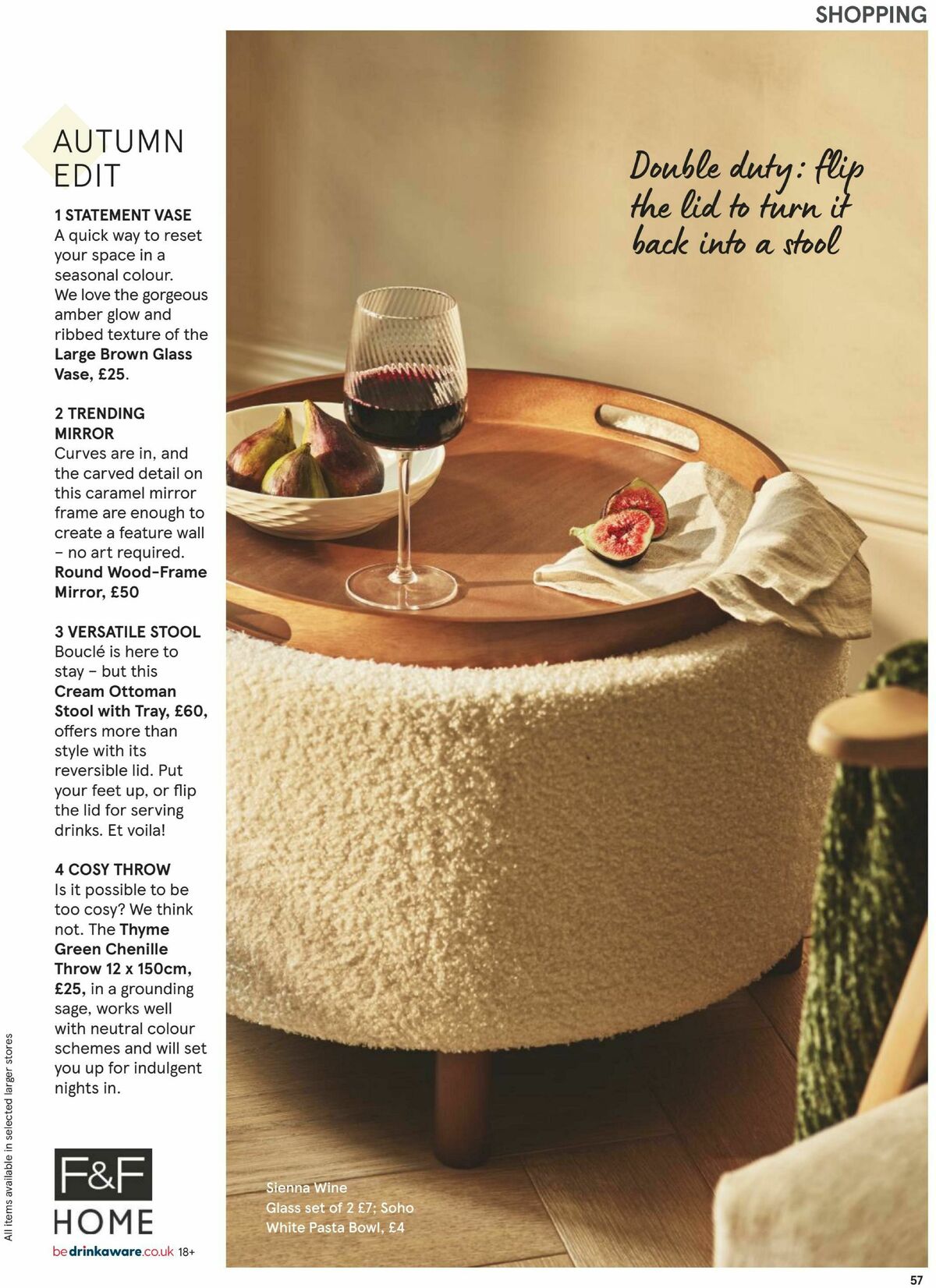 TESCO Magazine September Offers from 1 September