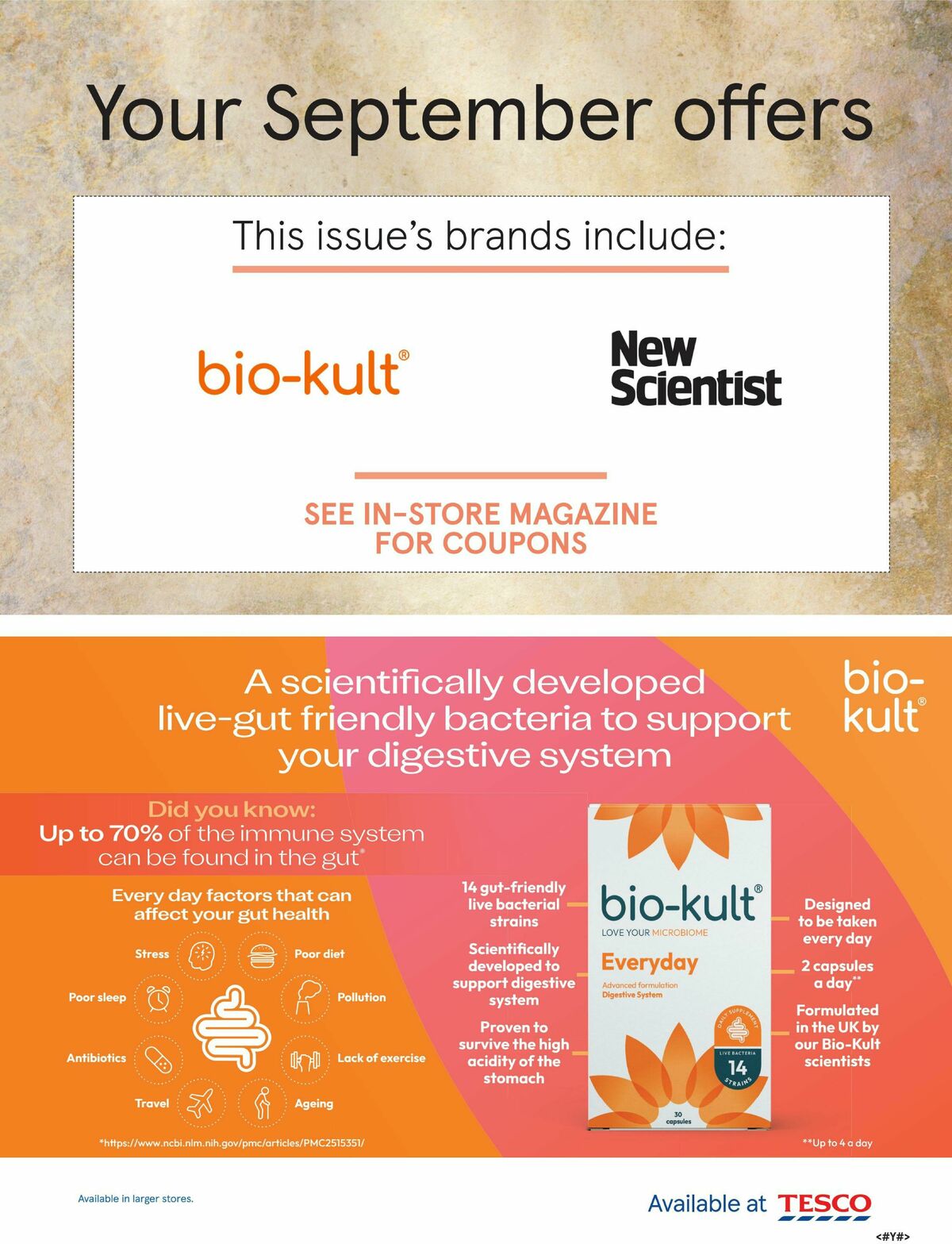 TESCO Magazine September Offers from 1 September