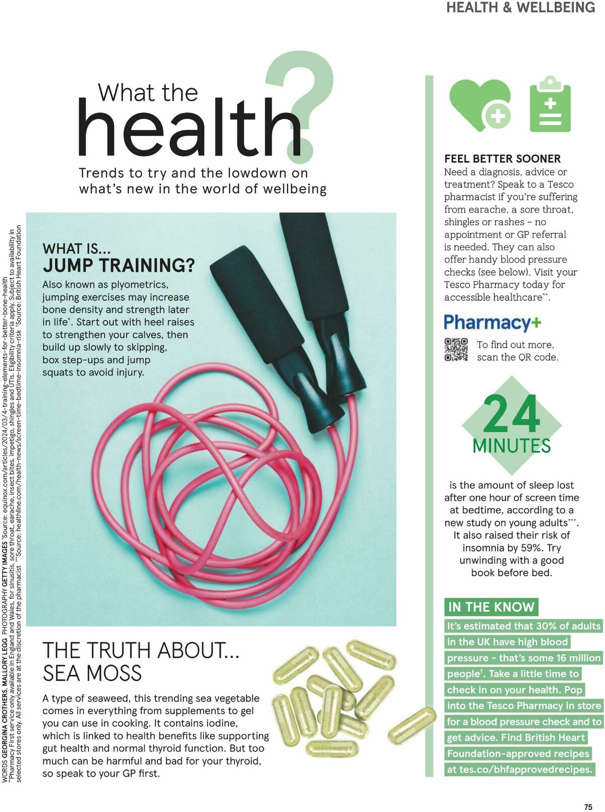 TESCO Magazine September Offers from 1 September