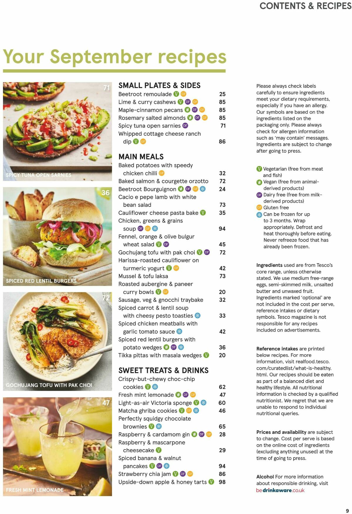 TESCO Magazine September Offers from 1 September