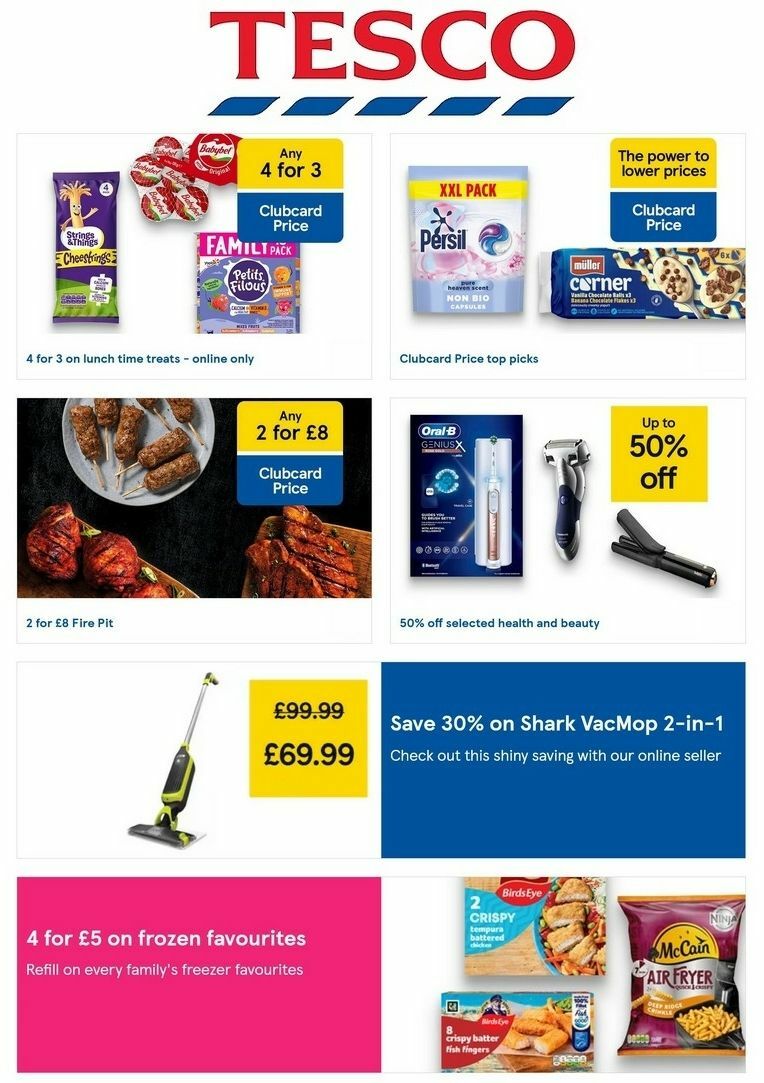 TESCO Offers from 4 September