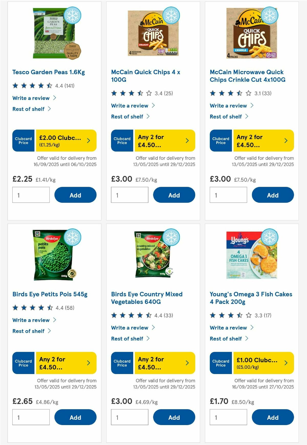TESCO Offers from 18 September