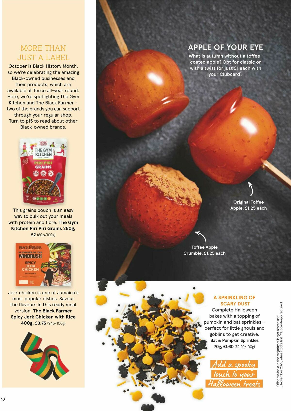 TESCO Magazine October Offers from 1 October