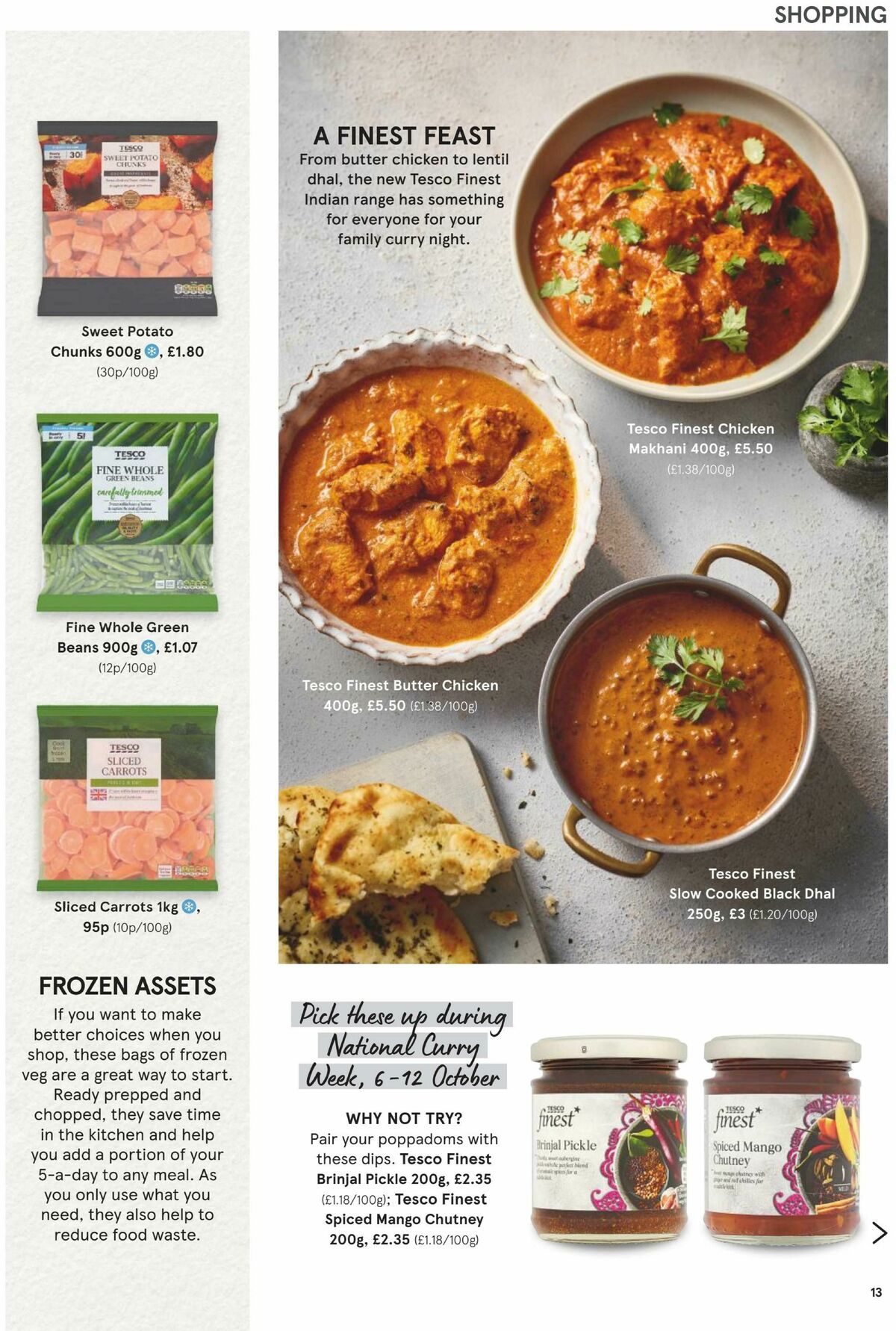 TESCO Magazine October Offers from 1 October