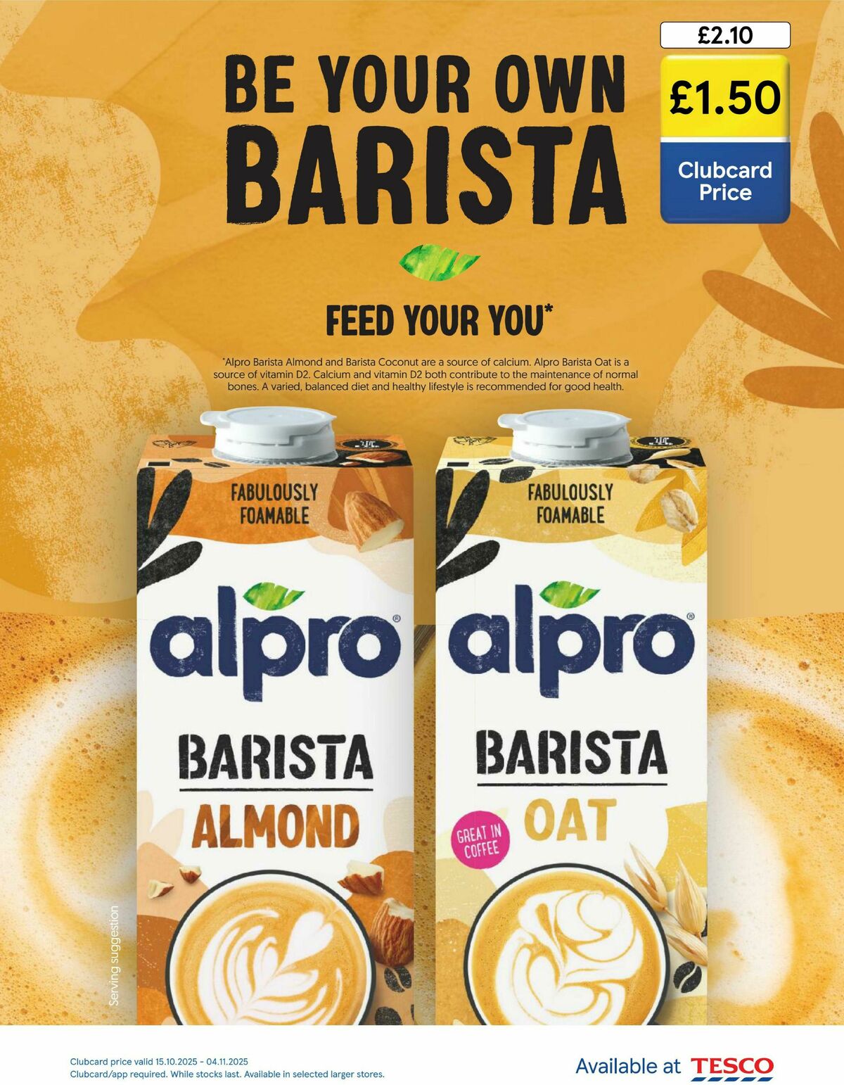 TESCO Magazine October Offers from 1 October